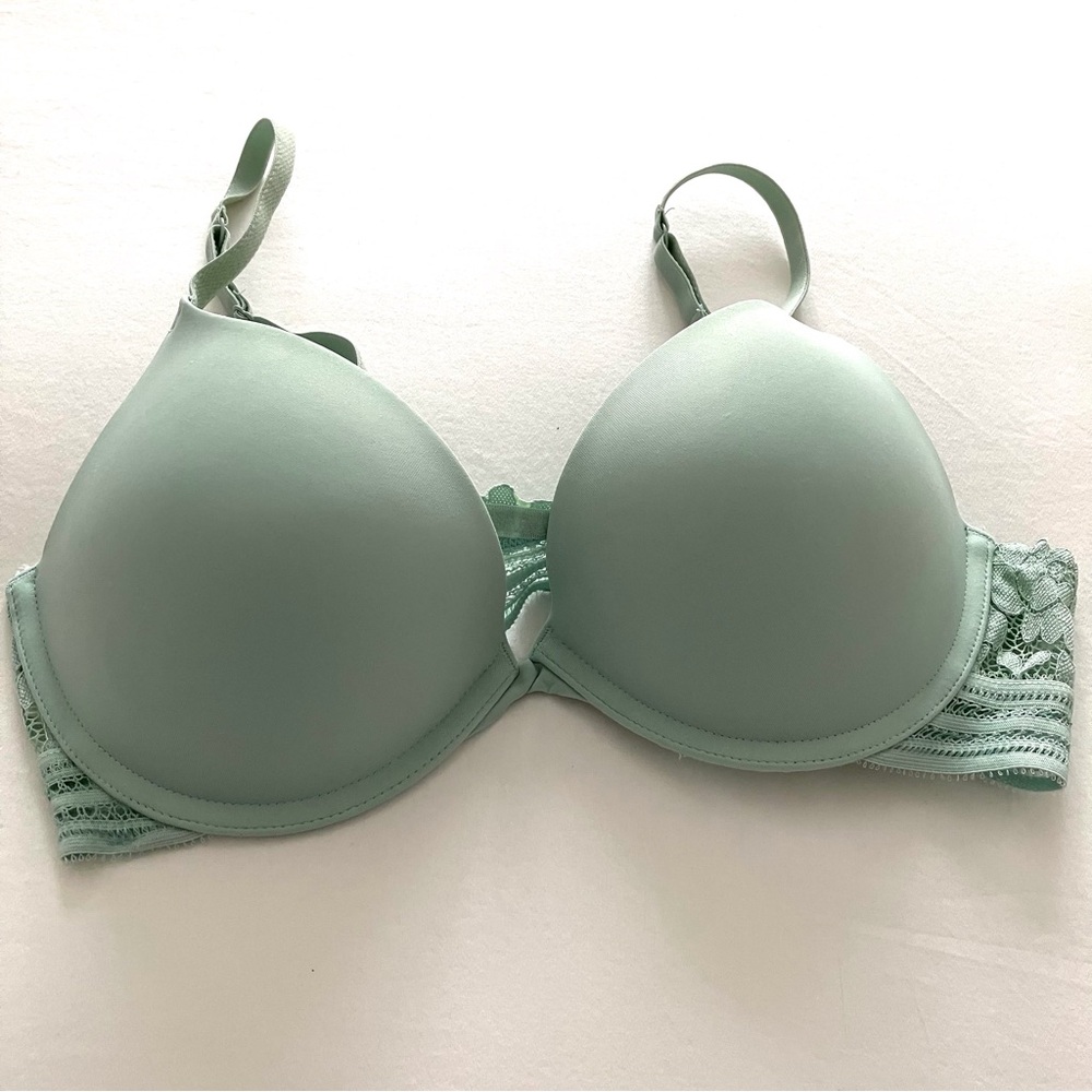 La Senza bras 34B turquoise